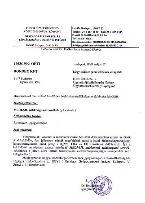oeti szakvelemeny