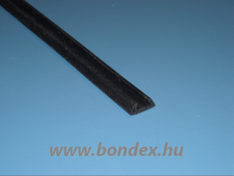 10 mm-es szilikon éltakaró profil